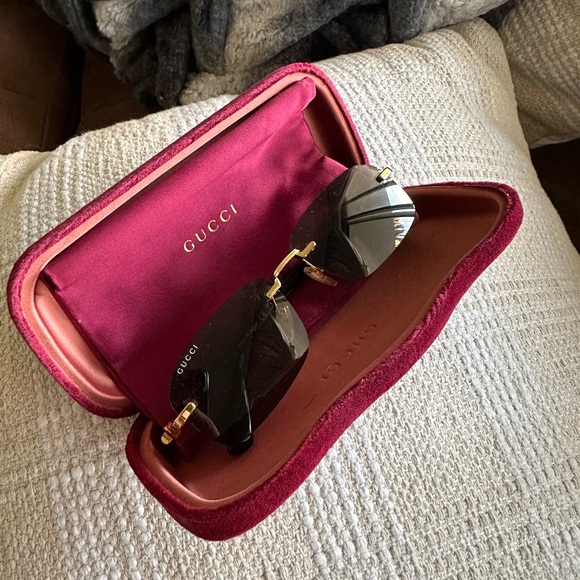 Gucci rimless sunglasses for men - Picture 1 of 2